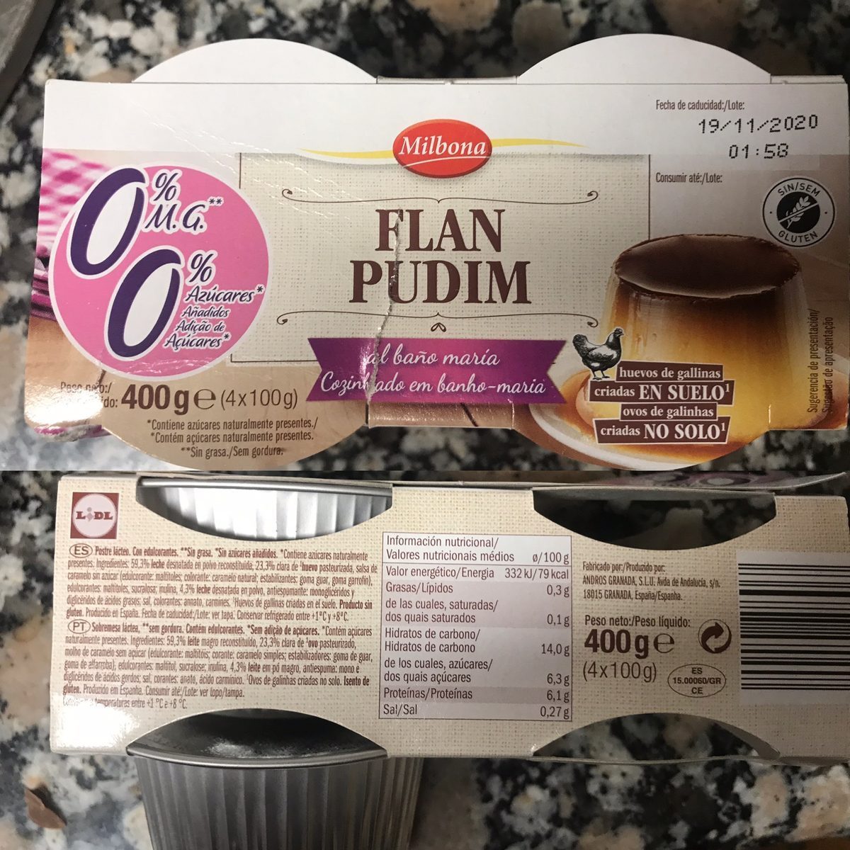 Flan Lidl